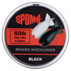Spomb Braided Leader 22kg/50lb 50m Black Spomb Braided Leader 22kg/50lb 50m Black