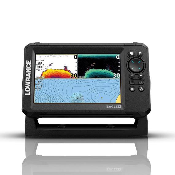 Lowrance Eagle 7 83/200 HDI dans le groupe Électronique marine et bateau / Sondeur et GPS l\'adresse Sportfiskeprylar.se (000-16308-001)