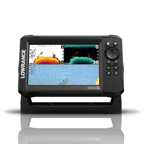 Lowrance Eagle 7 50/200 HDI dans le groupe Électronique marine et bateau / Sondeur et GPS l\'adresse Sportfiskeprylar.se (000-16311-001)