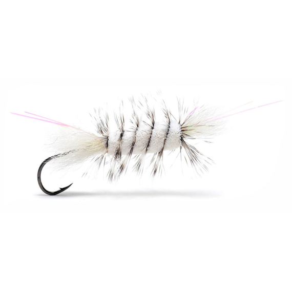 Bomber Tube - White/Grizzly - 0,75\'\' - 40mm dans le groupe Leurres / Mouches / Mouches tube l\'adresse Sportfiskeprylar.se (101977GL)