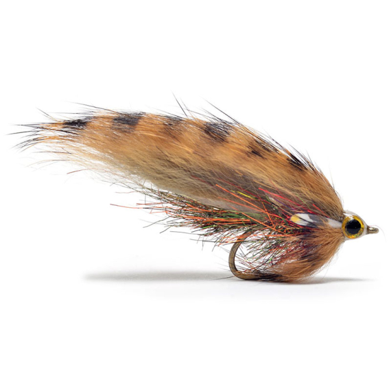 Midi Zonker Yellow Brown - 6cm dans le groupe Leurres / Mouches / Streamers l\'adresse Sportfiskeprylar.se (101980GL)