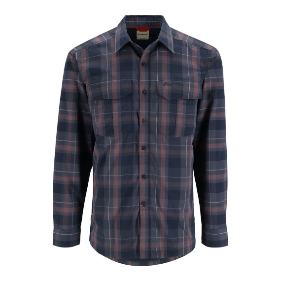 Simms ColdWeather Shirt Selvedge Logan Plaid dans le groupe Habits et chaussures / Habits / Chemises l\'adresse Sportfiskeprylar.se (10777-1276-20r)