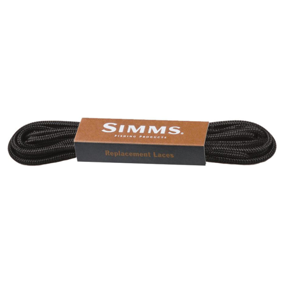 Simms Replacement Laces Black dans le groupe Habits et chaussures / Waders et équipement de wading / Chaussures wading l\'adresse Sportfiskeprylar.se (12194-001-00)