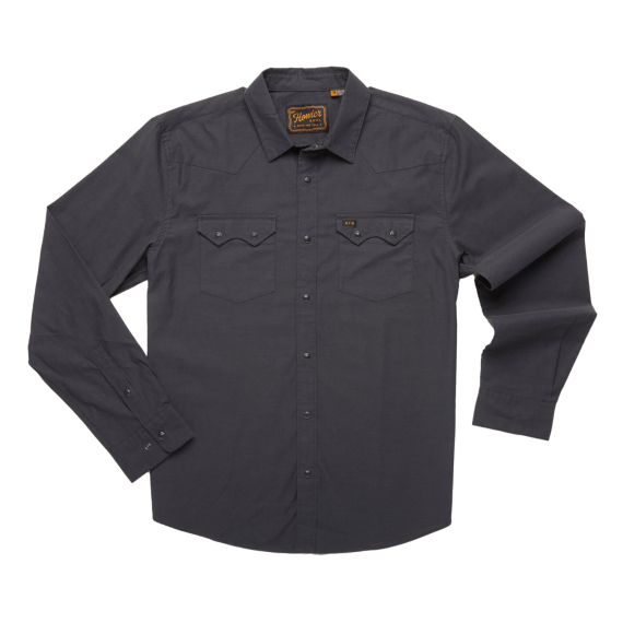 Howler Crosscut Snapshirt Midnight Chambray dans le groupe Habits et chaussures / Habits / Chemises l\'adresse Sportfiskeprylar.se (123022F-MID-Lr)