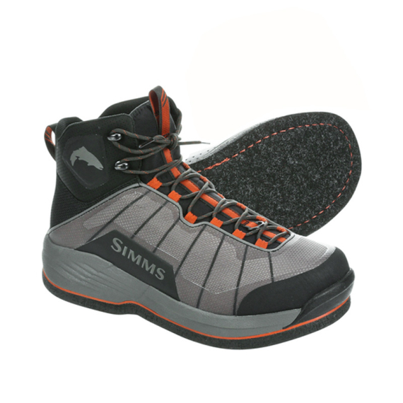 Simms Flyweight Boot Felt Steel Grey (Filt) dans le groupe Habits et chaussures / Waders et équipement de wading / Chaussures wading l\'adresse Sportfiskeprylar.se (12632-016-09r)