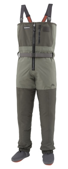 Simms Freestone Zip Stockingfoot Dark Gunmetal S dans le groupe Habits et chaussures / Waders et équipement de wading / Waders l\'adresse Sportfiskeprylar.se (12857-014-2007)