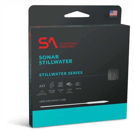 SA Sonar Stillwater Camo Clear WF Fly Line dans le groupe Lignes / Soies / Soies une main l\'adresse Sportfiskeprylar.se (129794r)