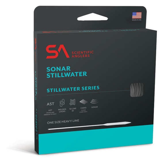 SA Sonar Stillwater Camo Clear WF Fly Line dans le groupe Lignes / Soies / Soies une main l\'adresse Sportfiskeprylar.se (129794r)