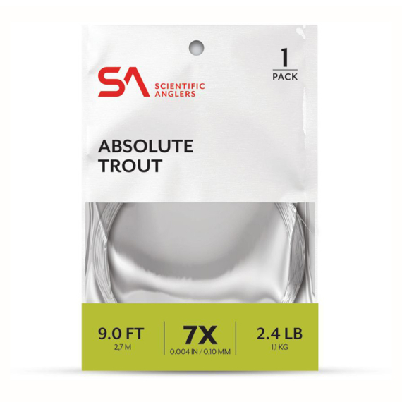 SA Absolute Trout Leader 9\' dans le groupe Hameçons et terminal tackle / Leaders et Bas de ligne / Bas de ligne préfaits / Queues de rat l\'adresse Sportfiskeprylar.se (133944r)