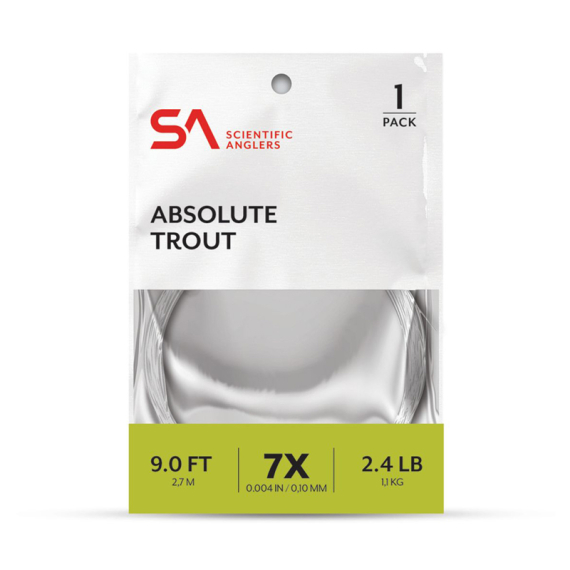 SA Absolute Trout Leader 9\' dans le groupe Hameçons et terminal tackle / Leaders et Bas de ligne / Bas de ligne préfaits / Queues de rat l\'adresse Sportfiskeprylar.se (133944r)