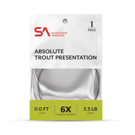 SA Absolute Trout Presentation Leader 14\' dans le groupe Hameçons et terminal tackle / Leaders et Bas de ligne / Bas de ligne préfaits / Queues de rat l\'adresse Sportfiskeprylar.se (134095r)