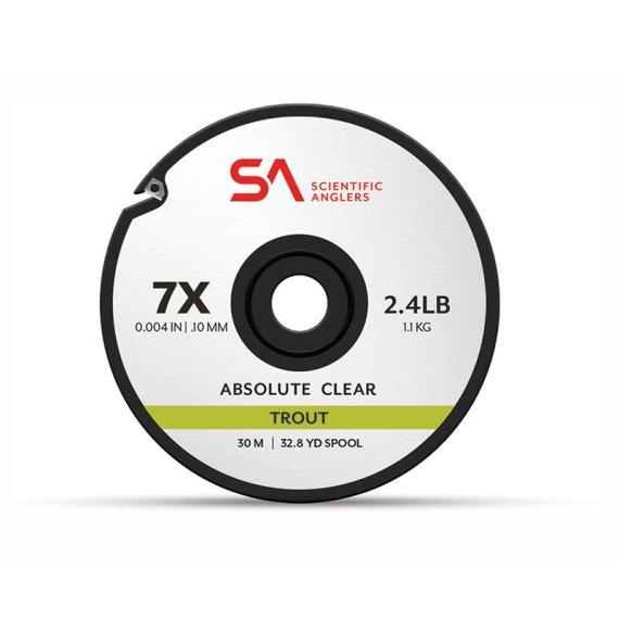 SA Absolute Trout Tippet Tippet Material dans le groupe Hameçons et terminal tackle / Leaders et Bas de ligne / Bas de ligne / Bas de ligne mouche l\'adresse Sportfiskeprylar.se (135177r)