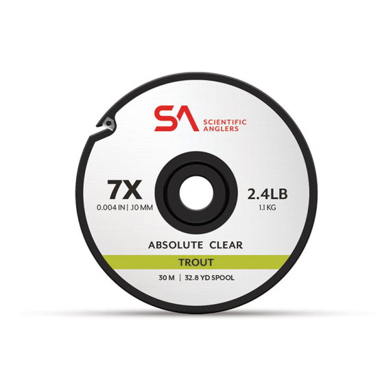 SA Absolute Trout Tippet Tippet Material dans le groupe Hameçons et terminal tackle / Leaders et Bas de ligne / Bas de ligne / Bas de ligne mouche l\'adresse Sportfiskeprylar.se (135177r)