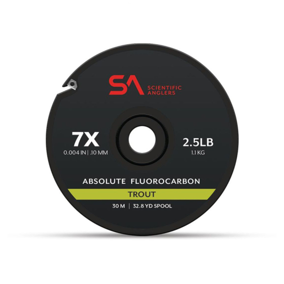 SA Absolute Fluorocarbon Trout Tippet Material dans le groupe Hameçons et terminal tackle / Leaders et Bas de ligne / Bas de ligne / Bas de ligne mouche l\'adresse Sportfiskeprylar.se (135450r)