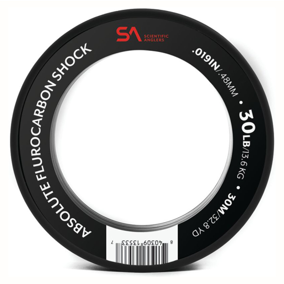 SA Absolute Fluorocarbon Shock Tippet Material 0,45mm dans le groupe Hameçons et terminal tackle / Leaders et Bas de ligne / Bas de ligne / Bas de ligne mouche l\'adresse Sportfiskeprylar.se (135597r)