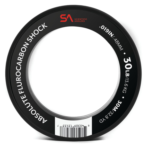 SA Absolute Fluorocarbon Shock Tippet Material 0,45mm dans le groupe Hameçons et terminal tackle / Leaders et Bas de ligne / Bas de ligne / Bas de ligne mouche l\'adresse Sportfiskeprylar.se (135597r)