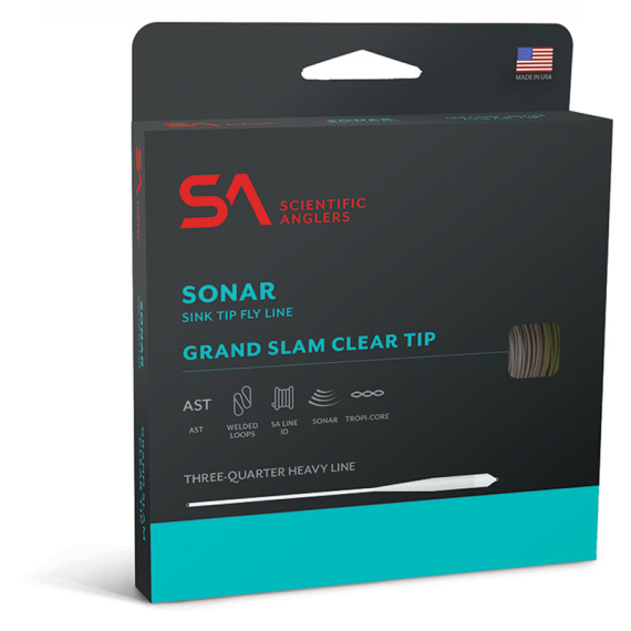 SA Sonar Grand Slam Clear Tip WF F/I dans le groupe Lignes / Soies / Soies une main l\'adresse Sportfiskeprylar.se (136310r)