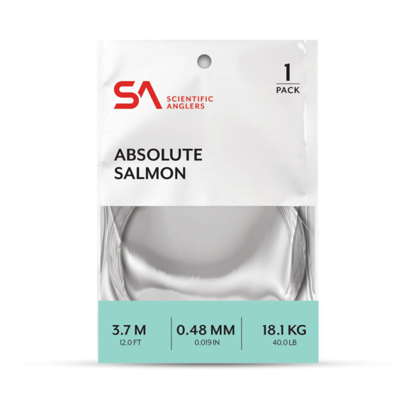 SA Absolute Salmon Leader 12\' dans le groupe Hameçons et terminal tackle / Leaders et Bas de ligne / Bas de ligne préfaits / Queues de rat l\'adresse Sportfiskeprylar.se (138536r)