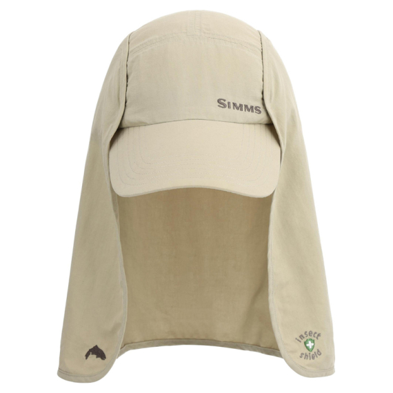 Simms Bugstopper SunShield Cap Stone dans le groupe Habits et chaussures / Casquettes et chapeaux / Casquettes l\'adresse Sportfiskeprylar.se (13971-160-00EU)