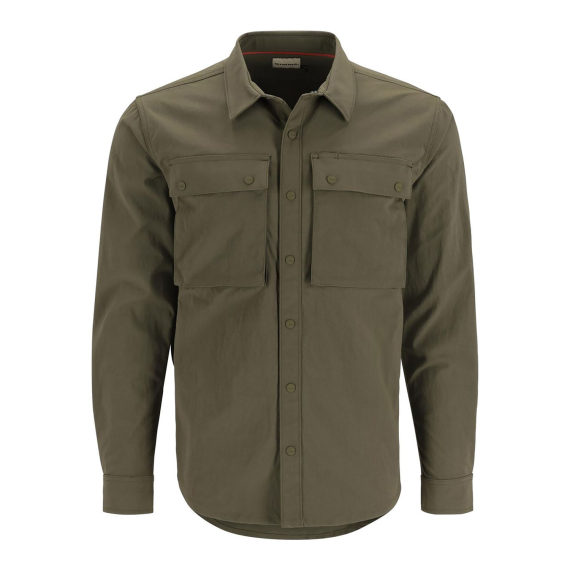 Simms Lodge Work Shirt Loden dans le groupe Habits et chaussures / Habits / Chemises l\'adresse Sportfiskeprylar.se (14109-302-20r)