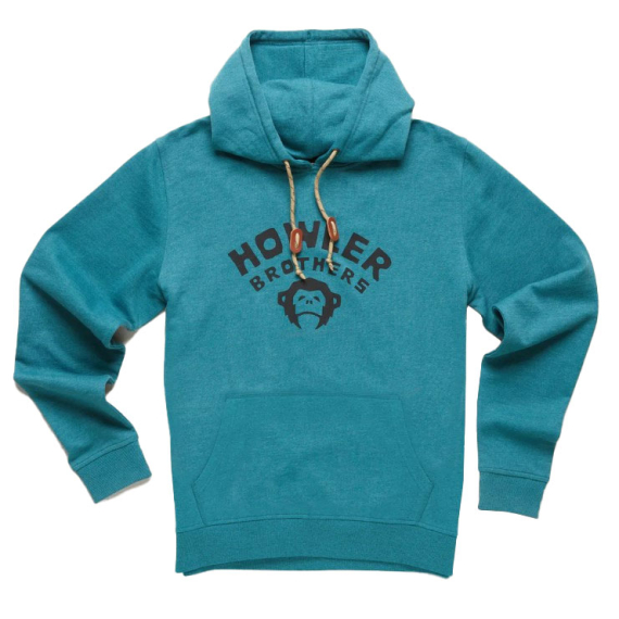 Howler Pull Over Hoodie Camp Howler Petrol Heather dans le groupe Habits et chaussures / Habits / Sweats / Hoodies l\'adresse Sportfiskeprylar.se (154222F-PET-Mr)