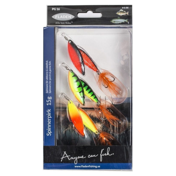 Fladen Spinnerpilk 3pcs 15g Fluo dans le groupe Leurres / Leurres de pêche en mer / Jigs de pêche en mer l\'adresse Sportfiskeprylar.se (16-7047)