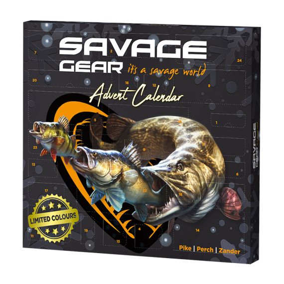 Savage Gear Advent Calendar Predator 2024 dans le groupe Autre / Cadeaux Et Conseils Cadeaux / Calendrier de l\'Avent l\'adresse Sportfiskeprylar.se (1633895)