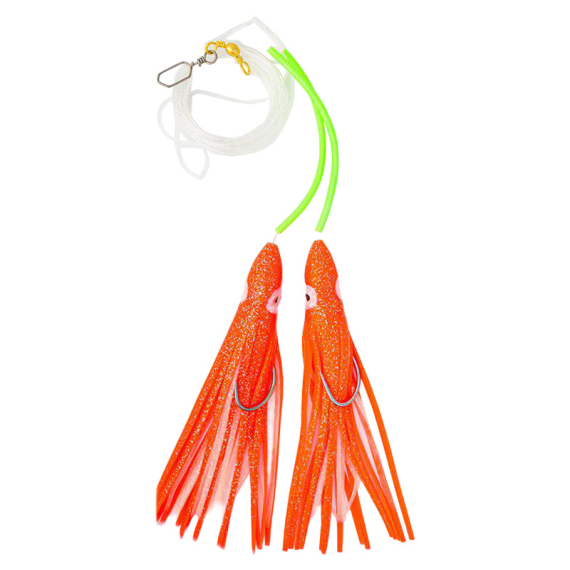 Fladen Ling/Lump & Cod Double Red Octopus Rig 7/0 1.0mm dans le groupe Leurres / Leurres de pêche en mer / Flasher rigs et montages mer l\'adresse Sportfiskeprylar.se (17-1520)