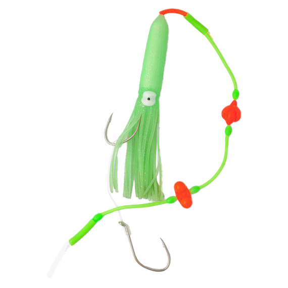 Fladen Ling/Lump & Cod Lumi Octopus Rig 8/0 0.80mm dans le groupe Leurres / Leurres de pêche en mer / Flasher rigs et montages mer l\'adresse Sportfiskeprylar.se (17-1521)