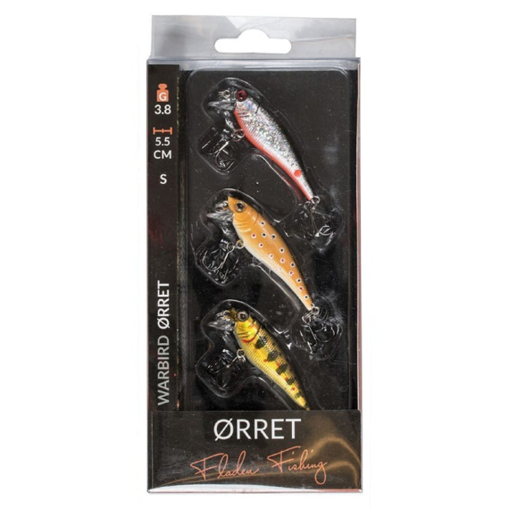 Fladen Warbird Trout 5,5cm 3,8g 3pcs Realistic dans le groupe Leurres / Kits leurres / kits leurres truite et arc-en-ciel l\'adresse Sportfiskeprylar.se (18-345501)