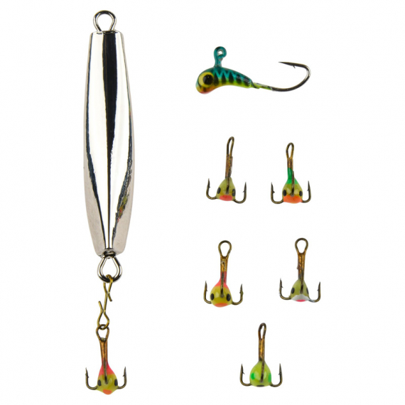 IFISH Viking Multi-Pack Pimpel - Abborre, S dans le groupe Leurres / Leurres jigging sous glace / Leurres pêche sous glace l\'adresse Sportfiskeprylar.se (20174440)