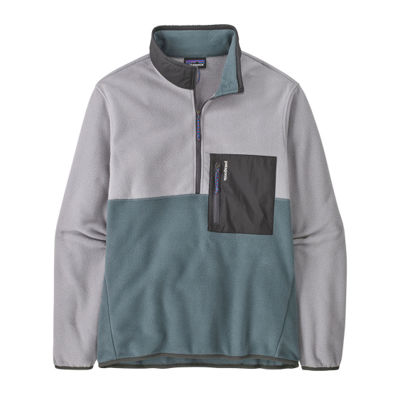 Patagonia M\'s Microdini 1/2 Zip P/O Nouveau Green w/Salt Grey dans le groupe Habits et chaussures / Habits / Sweats / Pulls polaire l\'adresse Sportfiskeprylar.se (26200-NGSA-Mr)