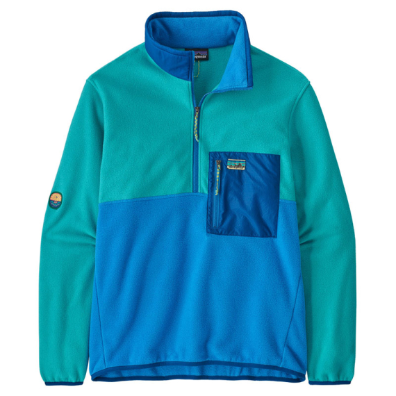 Patagonia M\'s Microdini 1/2 Zip P/O Vessel Blue - S dans le groupe Habits et chaussures / Habits / Sweats / T-shirts manches longues l\'adresse Sportfiskeprylar.se (26200-VSLB-S)