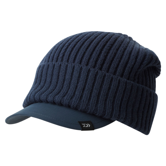 Daiwa Knit Cap With Brim - Navy dans le groupe Habits et chaussures / Casquettes et chapeaux / Casquettes l\'adresse Sportfiskeprylar.se (32-223232)