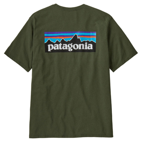 Patagonia M\'s P-6 Logo Responsibili-Tee Torrey Pine Green dans le groupe Habits et chaussures / Habits / T-shirts l\'adresse Sportfiskeprylar.se (38504-TPGN-Sr)