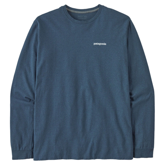 Patagonia M\'s L/S P-6 Logo Responsibili-Tee Utility Blue dans le groupe Habits et chaussures / Habits / T-shirts l\'adresse Sportfiskeprylar.se (38518-UTB-Sr)