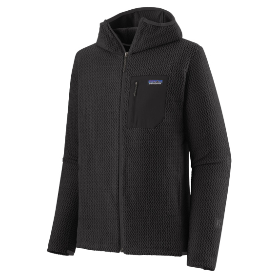 Patagonia M\'s R1 Air Full-Zip Hoody Black dans le groupe Habits et chaussures / Habits / Sweats / Hoodies l\'adresse Sportfiskeprylar.se (40255-BLK-Sr)