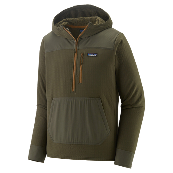 Patagonia M\'s R2 TechFace P/O Pine Needle Green dans le groupe Habits et chaussures / Habits / Sweats / Hoodies l\'adresse Sportfiskeprylar.se (41765-PNGR-Sr)