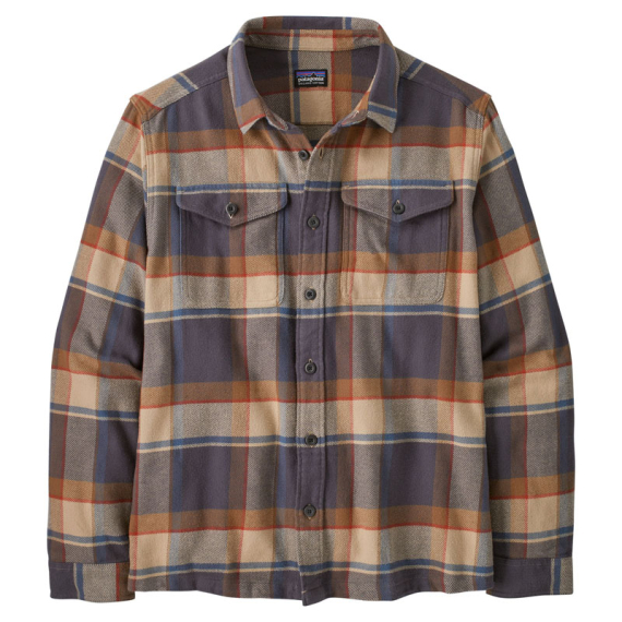 Patagonia M\'s Fjord Flannel Shirt Sunrise Ridge: Forge Grey dans le groupe Habits et chaussures / Habits / Chemises l\'adresse Sportfiskeprylar.se (42401-SRFY-Sr)