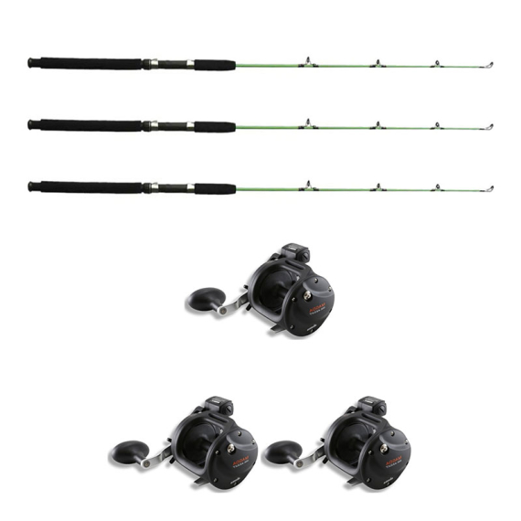 Okuma Magda Pro MA-20DLXT Vänstervevad/Wiggler Ismetespö Medium 118,5 cm 3-Pack dans le groupe Techniques de pêche / Pêche sous la glace / Combos de Pêche sous la glace / Kits pêche sous glace l\'adresse Sportfiskeprylar.se (49697ICE3PCS-SET)