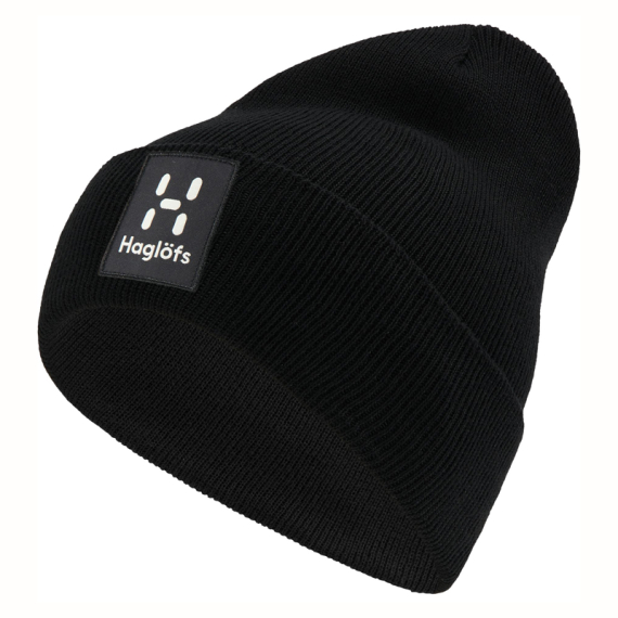 Haglöfs Aze Beanie True Black dans le groupe Habits et chaussures / Casquettes et chapeaux / Bérets et chapeaux l\'adresse Sportfiskeprylar.se (6055022C5005)