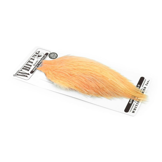 Whiting Spey Hackle Cape Silver - Salmon Pink dans le groupe Hameçons et terminal tackle / Fabrication mouche / Matériel fabrication mouche / Plumes et capes / Capes et selles l\'adresse Sportfiskeprylar.se (61201202)