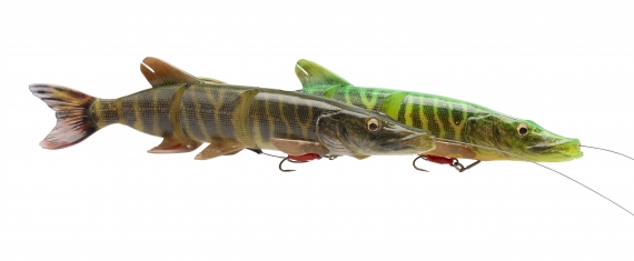 Savage Gear 4D Line Thru Pike 25cm 110g Slow Sink dans le groupe Leurres / Swimbaits / Swimbaits souples l\'adresse Sportfiskeprylar.se (61789r)