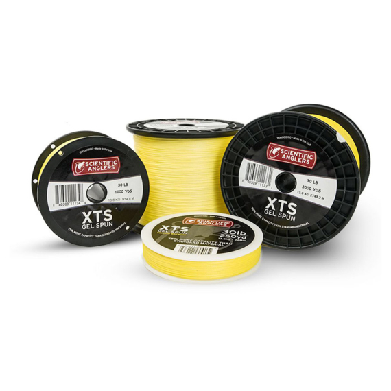 SA XTS Gel Spun Backing Yellow 30lb dans le groupe Lignes / Soies / Backing l\'adresse Sportfiskeprylar.se (673137r)