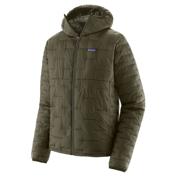 Patagonia M\'s Micro Puff Hoody Pine Needle Green dans le groupe Habits et chaussures / Habits / Vestes / Vestes isolées synthétiques l\'adresse Sportfiskeprylar.se (84031-PNGR-Sr)