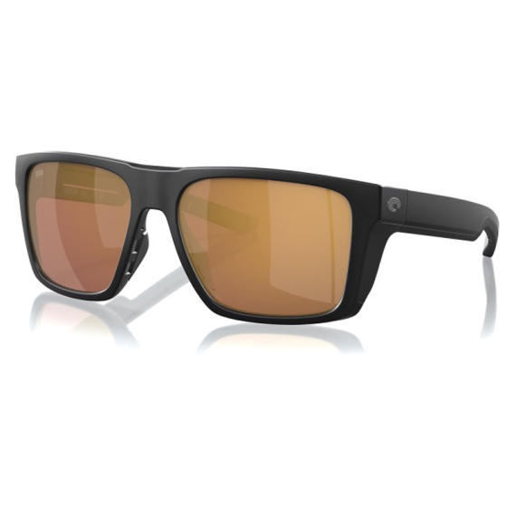 Costa Lido Matte Black - Gold Mirror 580G dans le groupe Habits et chaussures / Lunettes / Lunettes polarisantes l\'adresse Sportfiskeprylar.se (91041457)