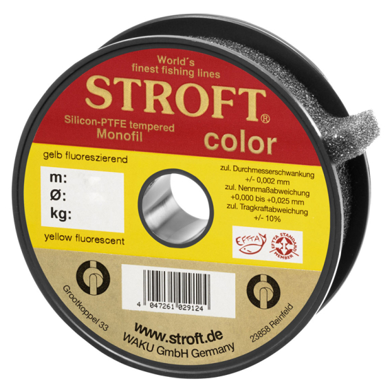 Stroft Fluor Yellow 100m dans le groupe Lignes / Lignes jigging sous glace l\'adresse Sportfiskeprylar.se (9113r)