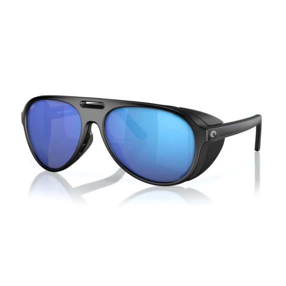 Costa Grand Catalina Matte Black - Blue Mirror 580G dans le groupe Habits et chaussures / Lunettes / Lunettes polarisantes l\'adresse Sportfiskeprylar.se (91170159)