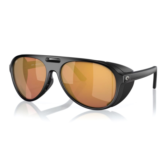 Costa Grand Catalina Matte Black - Gold Mirror 580G dans le groupe Habits et chaussures / Lunettes / Lunettes polarisantes l\'adresse Sportfiskeprylar.se (91170559)