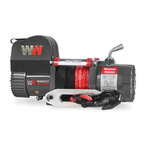 Warrior Winch Samurai 9500 Winch Short Drum 12V Synthetic Rope dans le groupe Électronique marine et bateau / Accessoires bateau / Accessoires pour remorques l\'adresse Sportfiskeprylar.se (95DVA12)